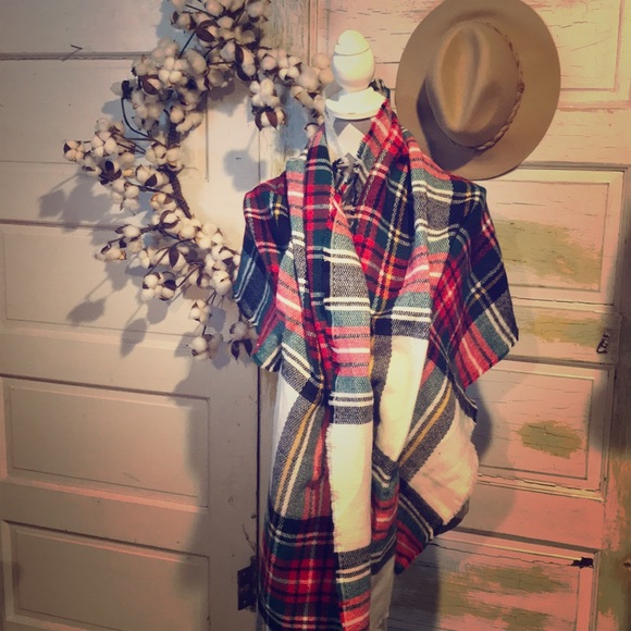 Accessories - ❄️ winter plaid xlarge scarf